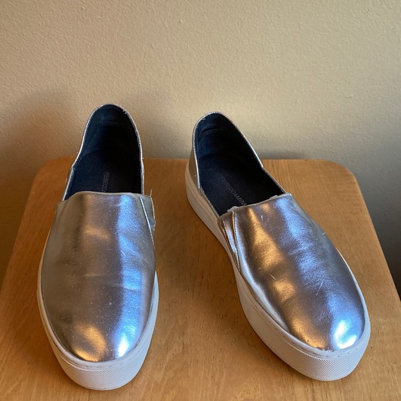 Rebecca Minkoff Shoes - Rebecca Minkoff Silver Sneaker 7.5
